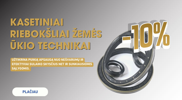 Kasetiniai riebokšliai įvairiai technikai
